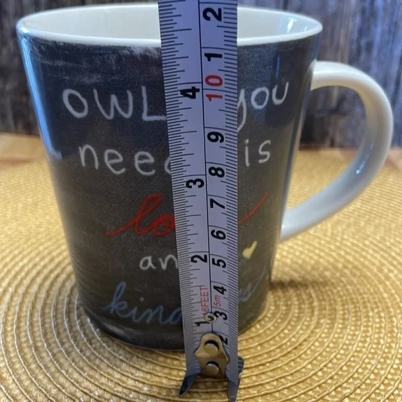 ROYAL DOULTON | Ellen Degeneres | Owl | “ Owl you need is love & kindness” | Mug - Picture 11 of 12